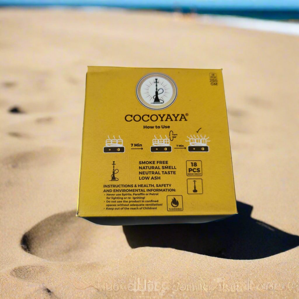 Cocoyaya Coal 250gm (18 Pcs) - LuxuryHalt.in