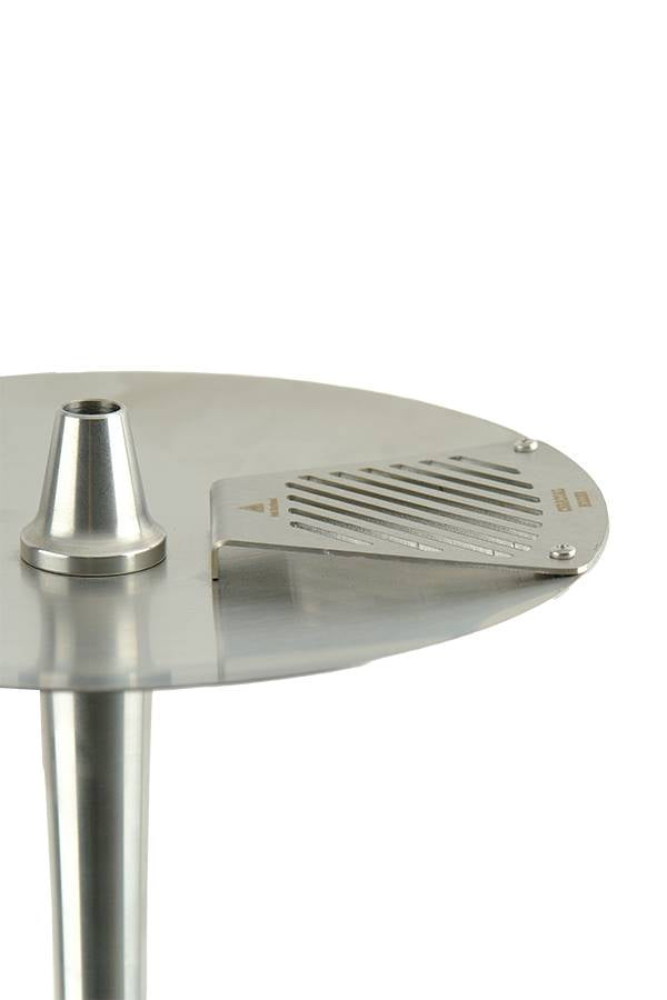 ODUMAN COSMO Hookah (Silver Body - Silver Glass) Charcoal Cleaner Area