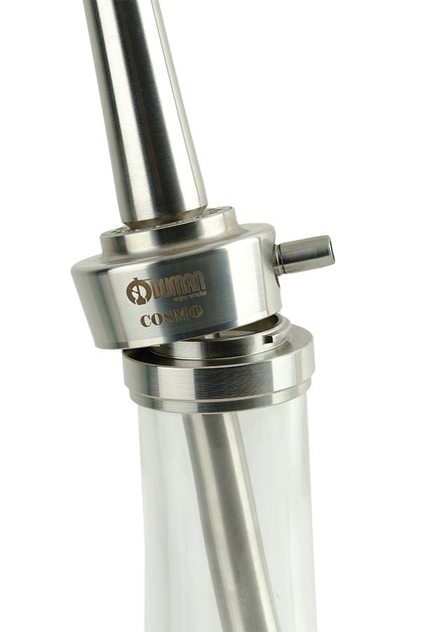 ODUMAN COSMO Hookah (Silver Body - Silver Glass) Check Out