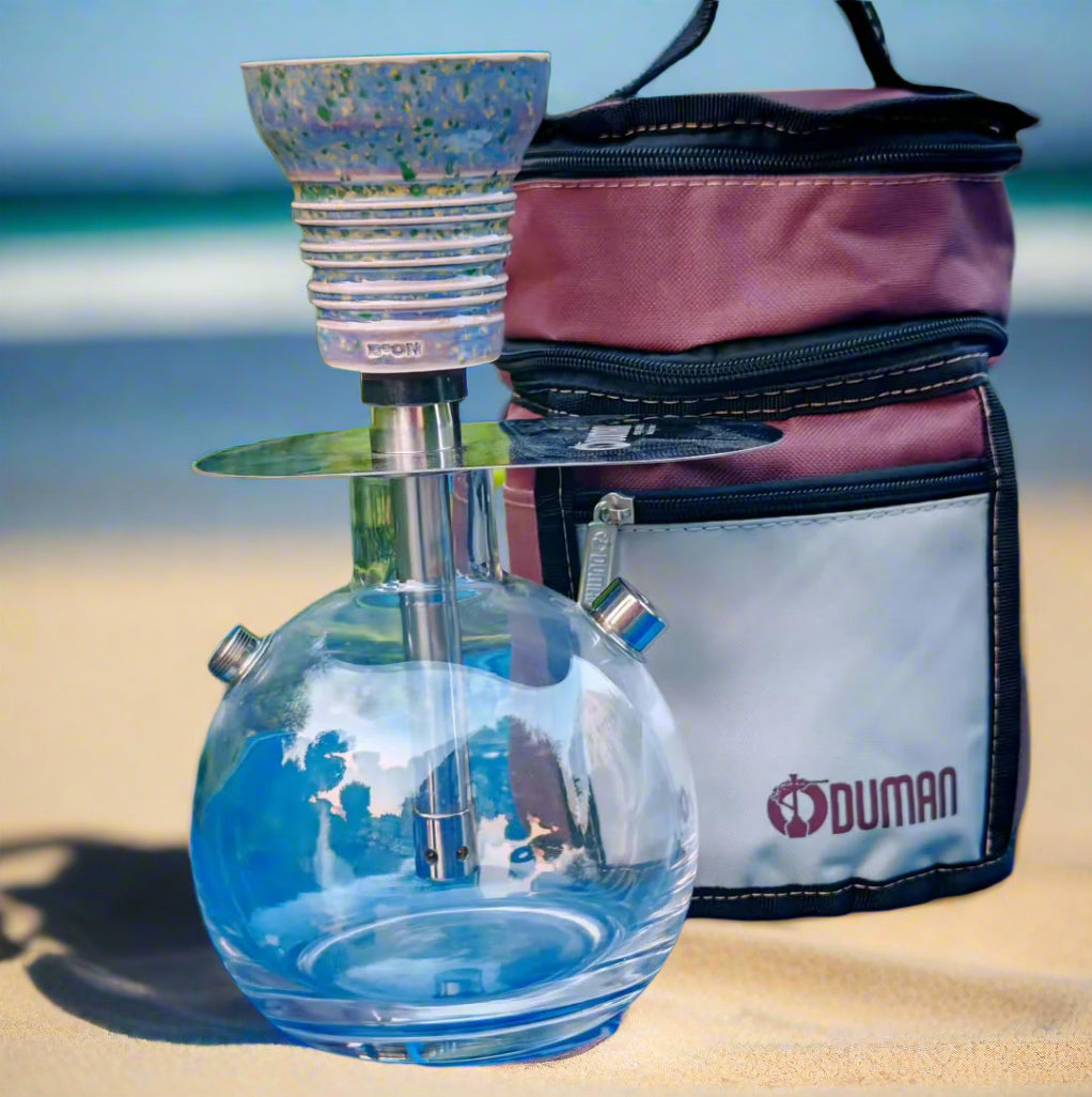 Buy Special Round shape Oduman Voyage Hookah with Travelling Bag