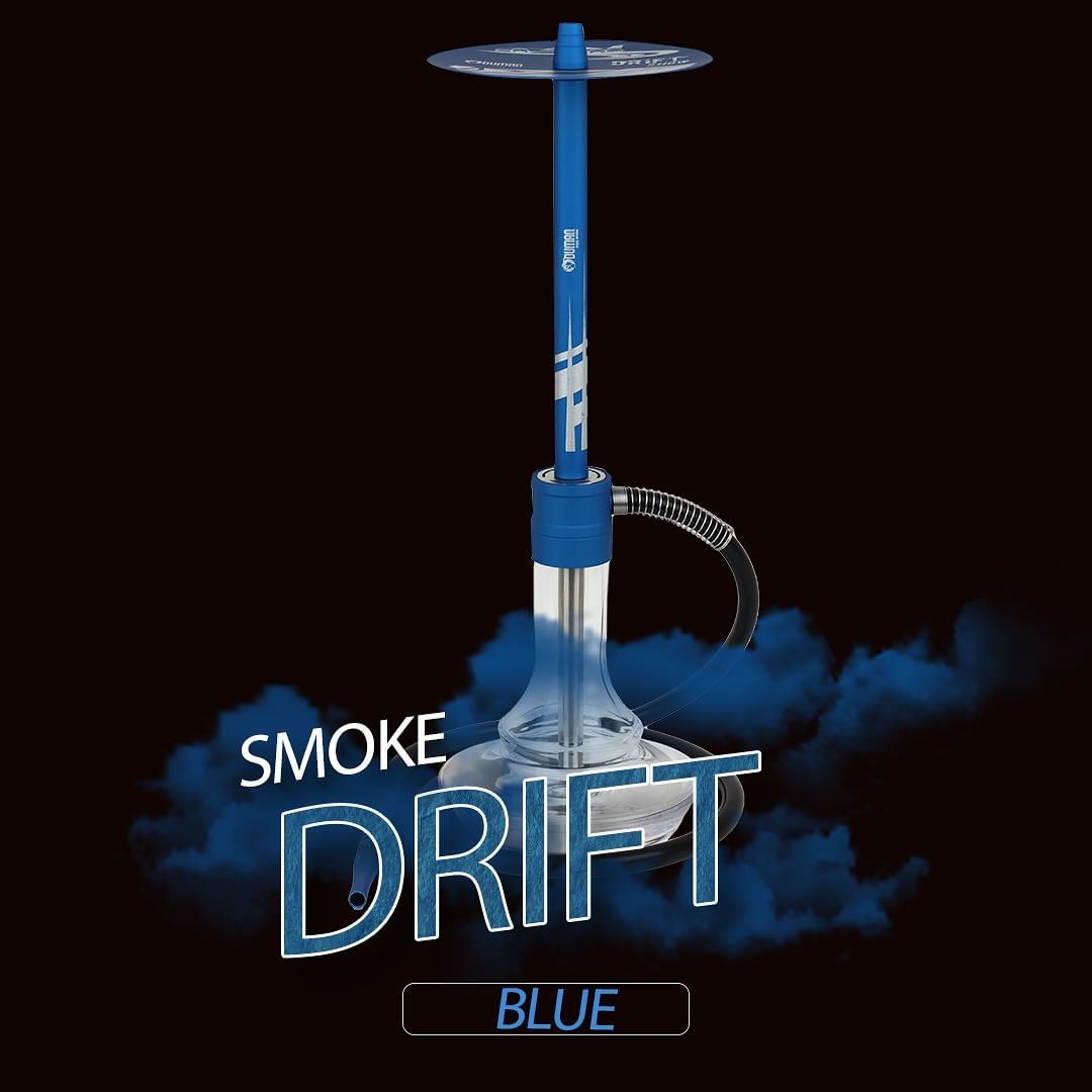 Oduman Smoke Drift Glass Hookah - LuxuryHalt.in