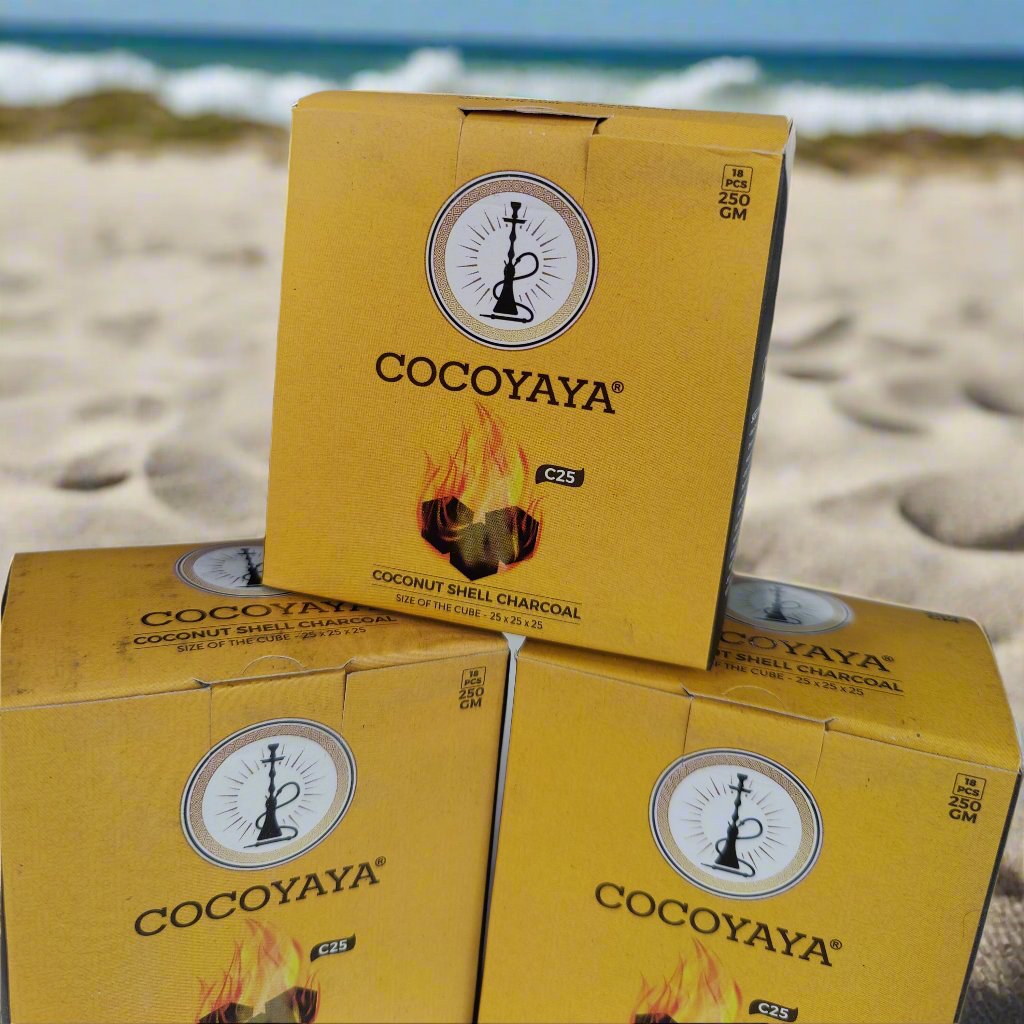 Cocoyaya Coal 250gm (18 Pcs) - LuxuryHalt.in