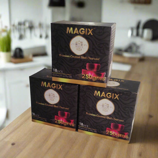 Buy Magix Coconut Coal 250gm (18pcs)