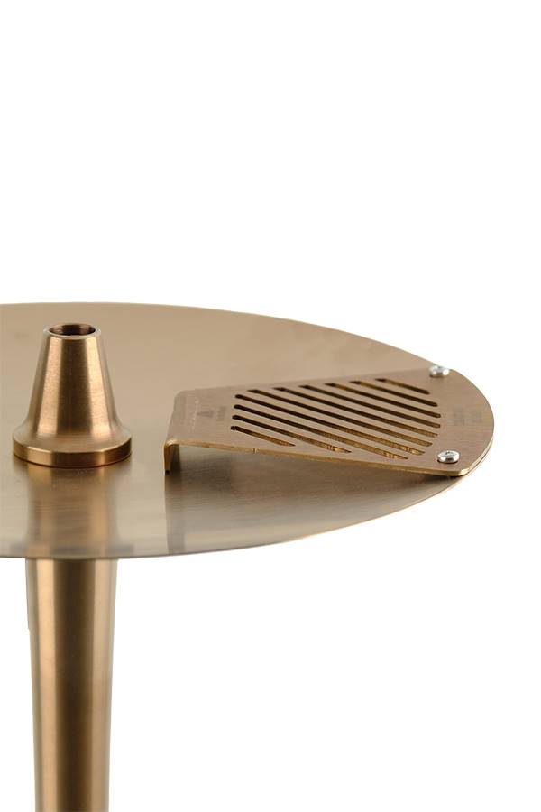 ODUMAN COSMO Hookah (Bronze Body - Clear Glass) Coal Cleaner