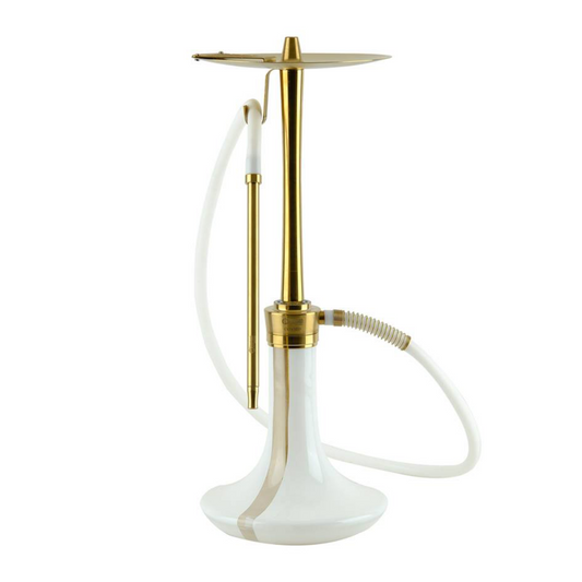 ODUMAN COSMO Hookah (Gold Body - White Glass)