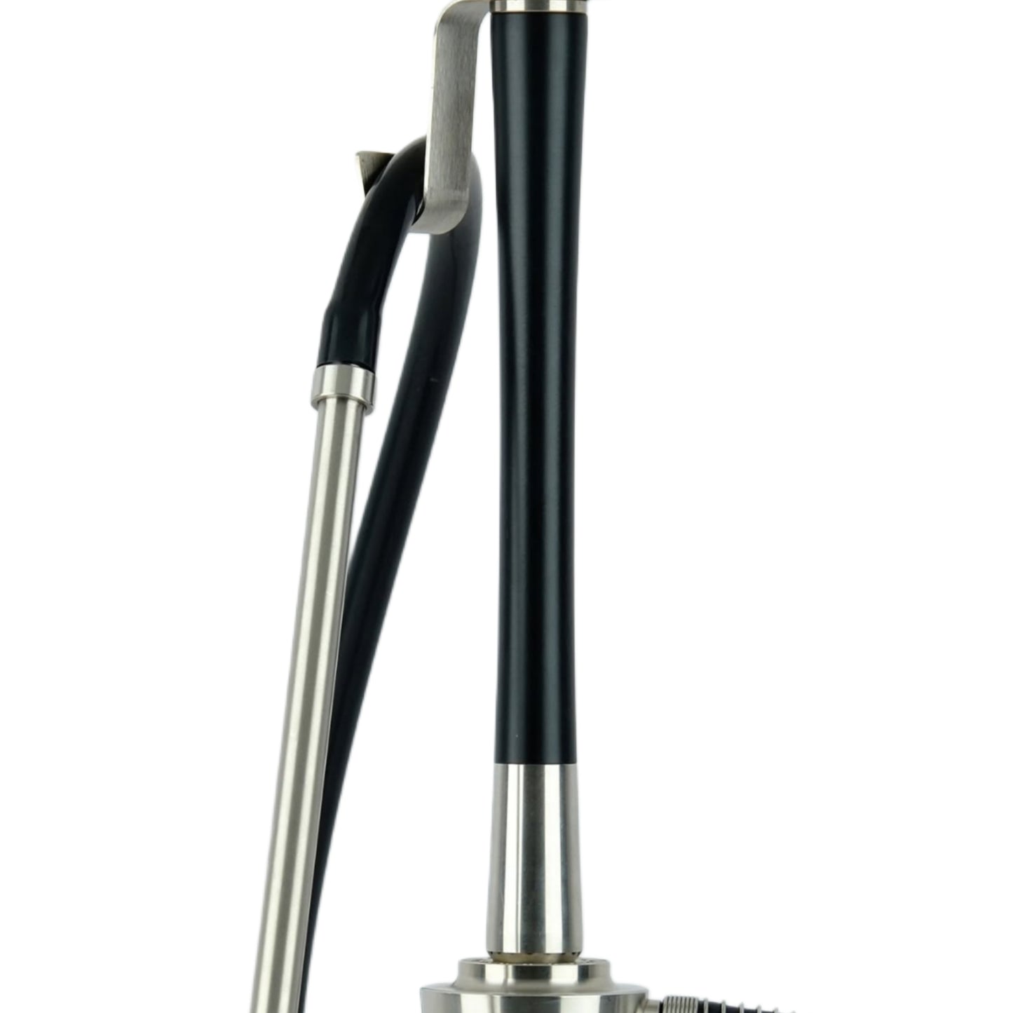 Oduman Cosmo Silver Black Hose Handle