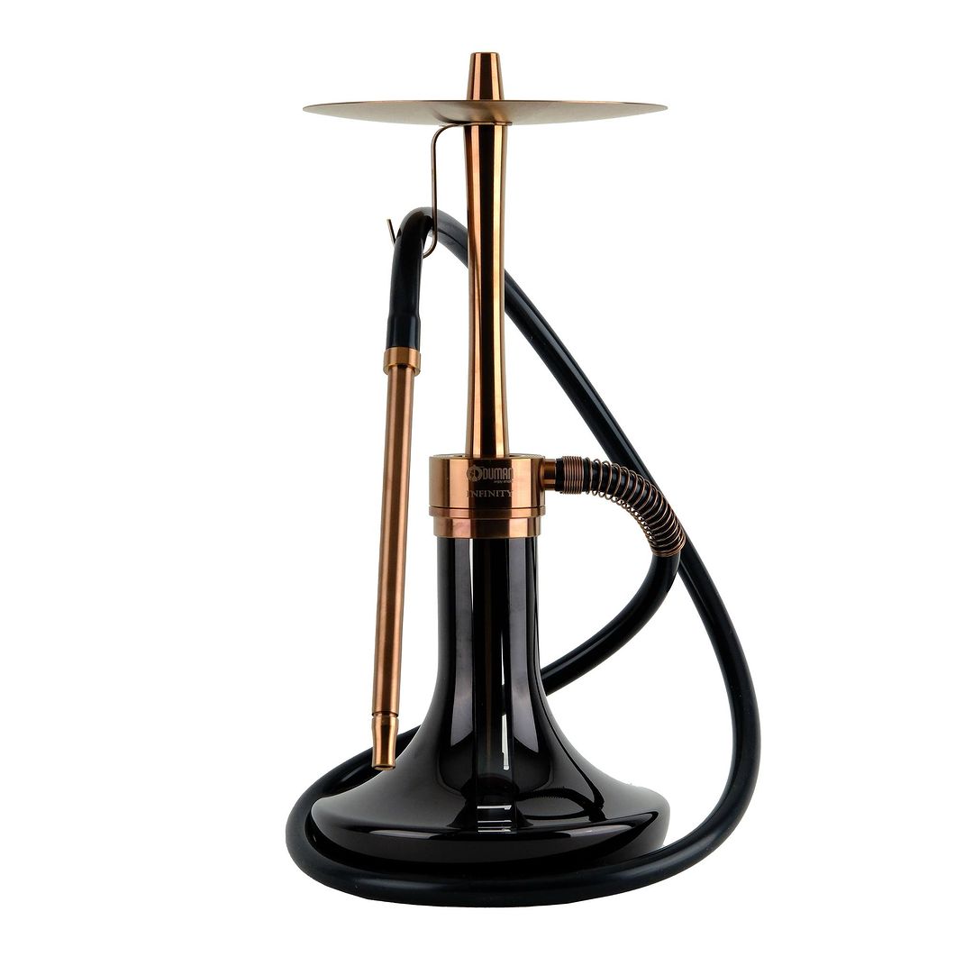 Buy Oduman Infinity Bronze Stem Black Base Hookah