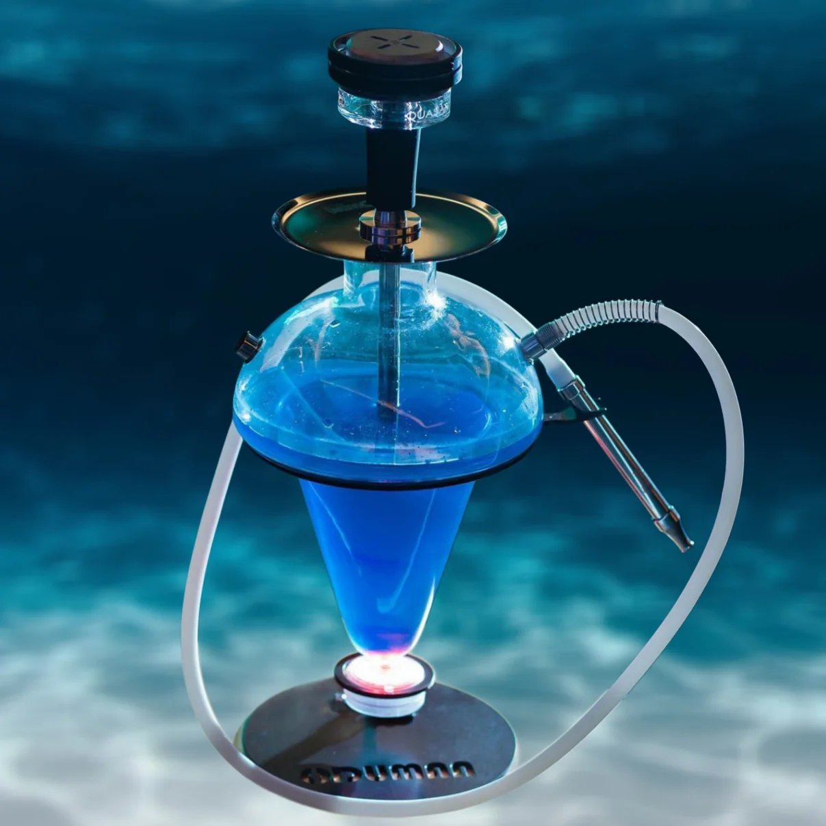 Oduman N5z Clear Hookah - LuxuryHalt.in